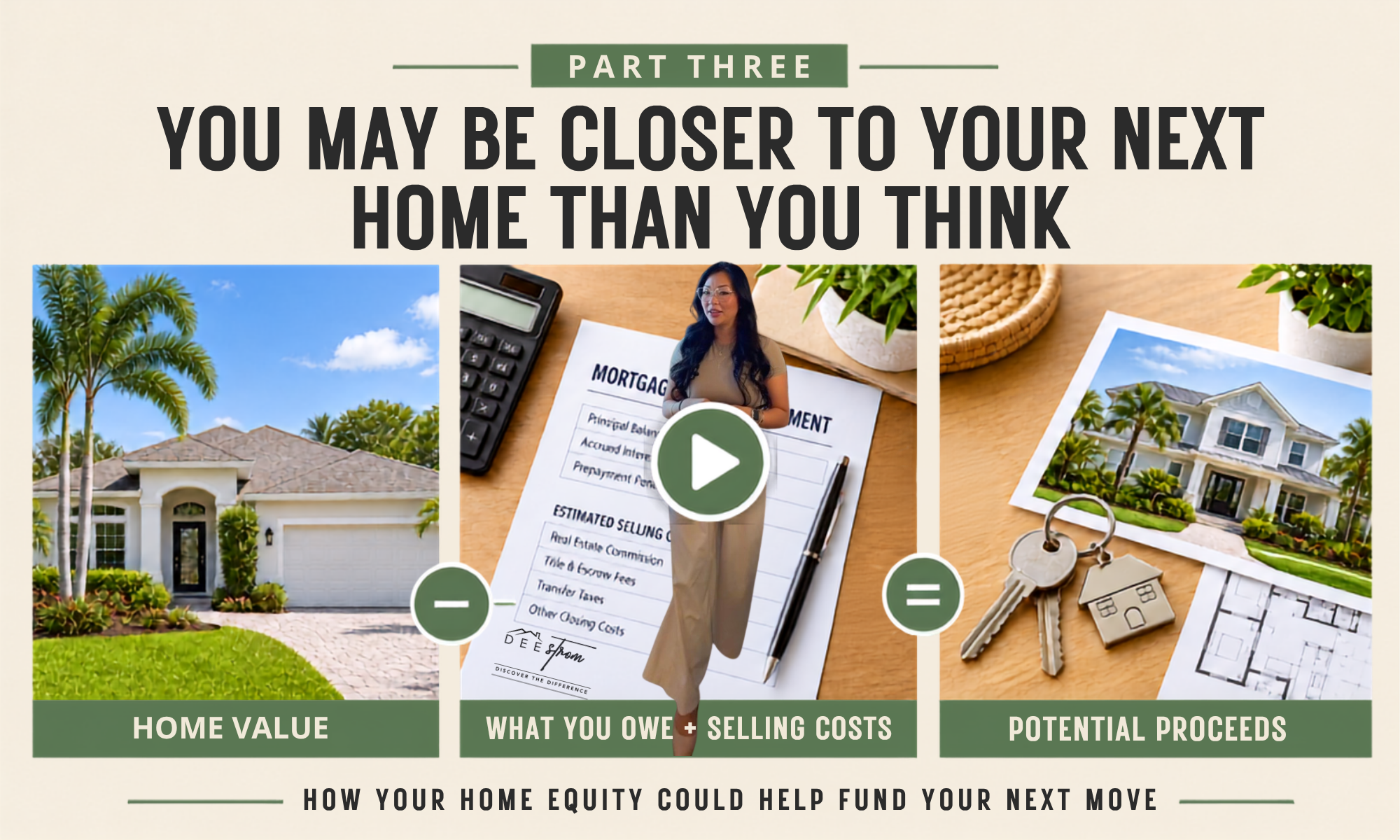 YOU may be CLOSER To Your NEXT HOME than you THINK- What is your home's equity? Image